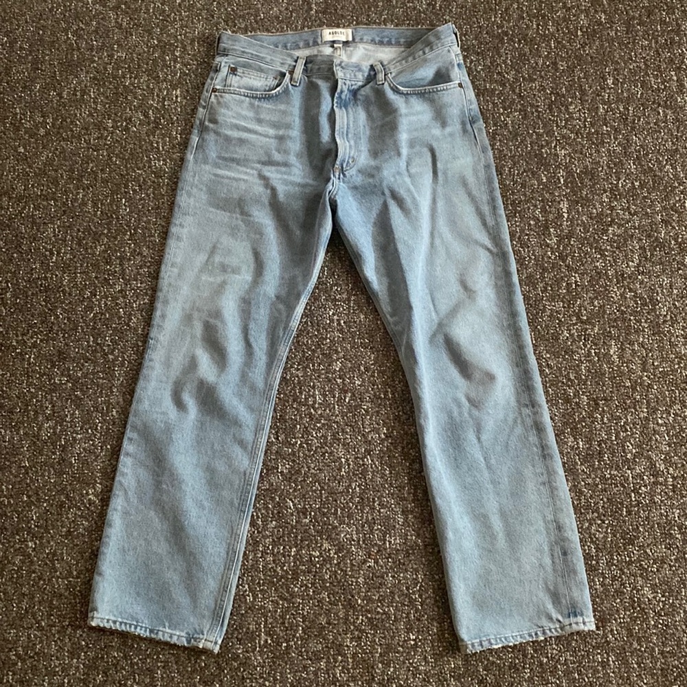 Agolde Mia High Waist Straight Leg Jeans Size 30